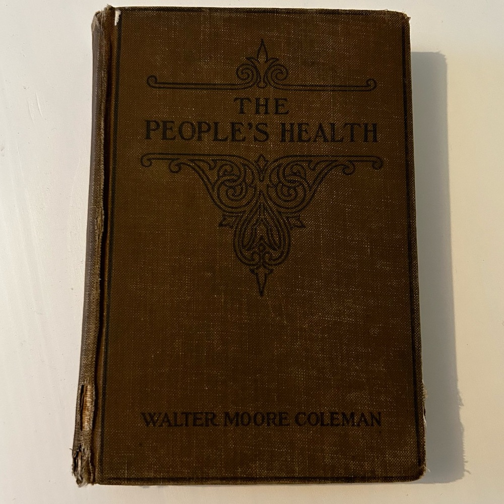 RARE VINTAGE the peoples health book